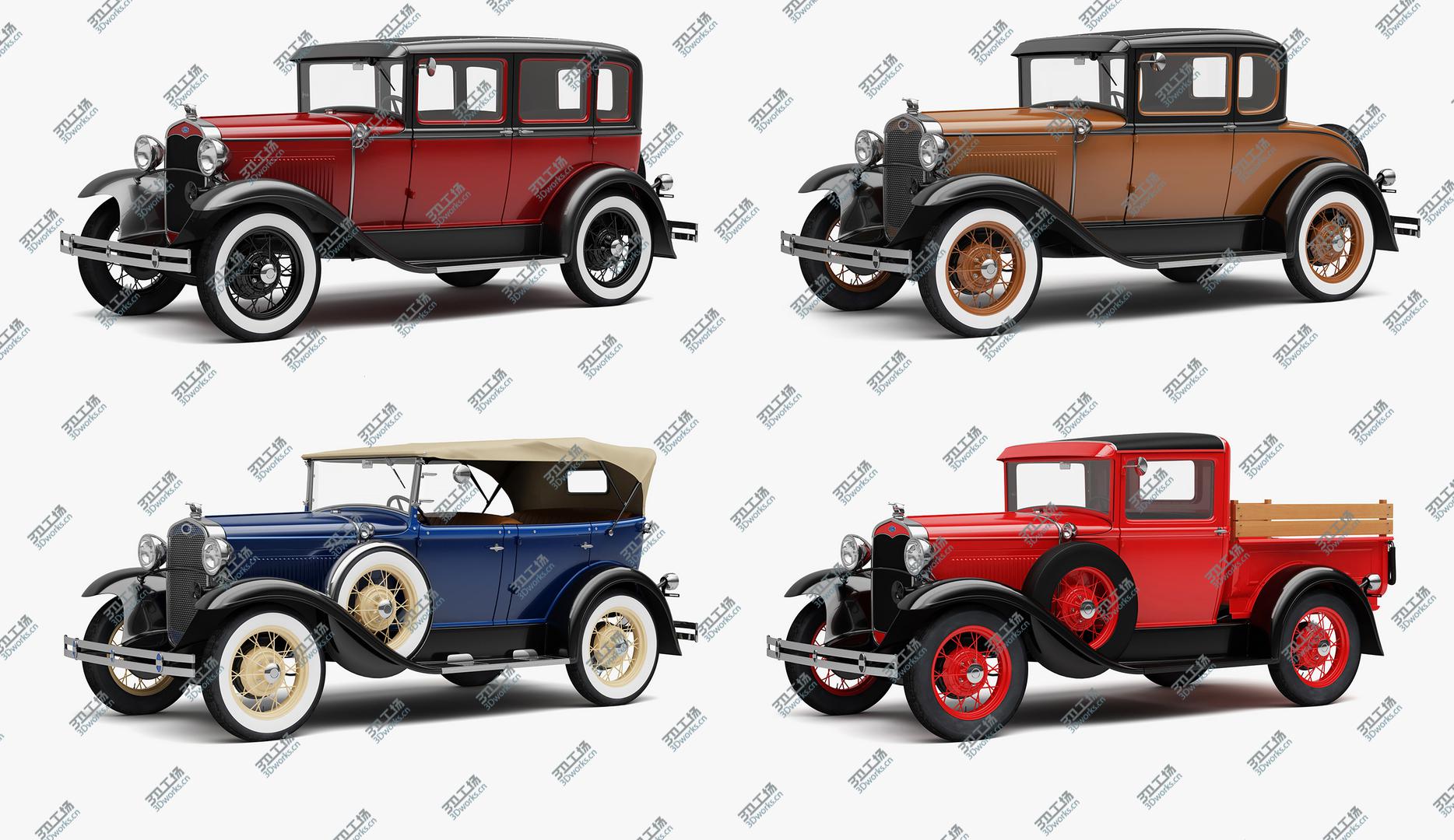 images/goods_img/20210114/Ford Model A Collection 3D model/2.jpg